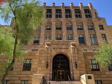 Maricopa County Superior Court building in downtown Phoenix. Sky Schaudt/KJZZ